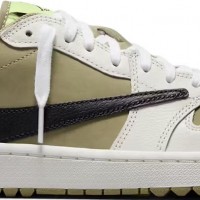 Travis Scott x Air Jordan 1 Low Golf Neutral Olive/Black-Sail FZ3124-200 -  SoleSnk