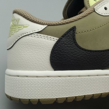 Buy Travis Scott x Air Jordan 1 Low Golf 'Neutral Olive' - FZ3124 200