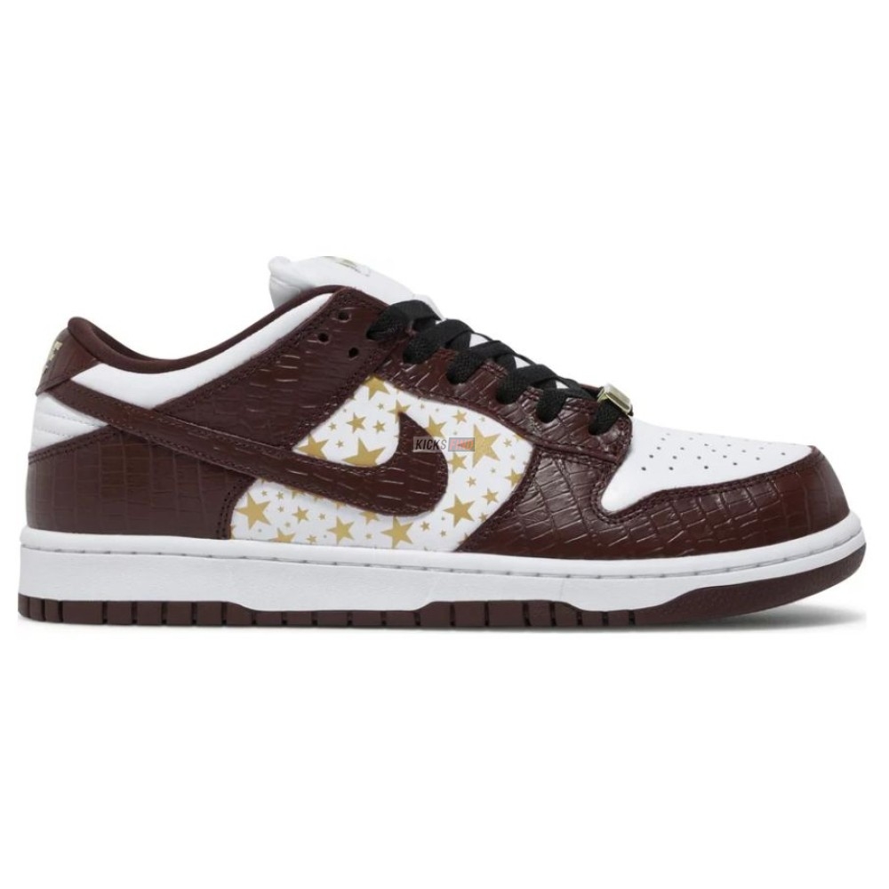 Sup*e x dunk low og sb qs ''barkroot brown''