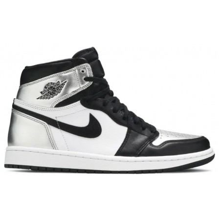 Wmns Air Jordan 1 Retro High OG 'Silver Toe'