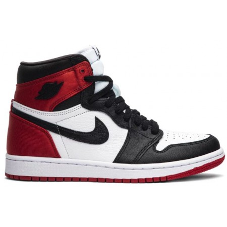 Wmns Air Jordan 1 Retro High 'Satin Black Toe'