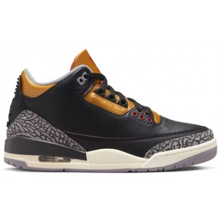 Wmns Air Jordan 3 Retro 'Black Gold'