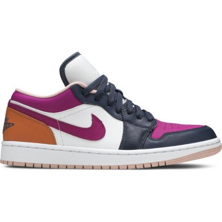 Wmns Air Jordan 1 Low SE 'Mismatched - Purple Magenta'