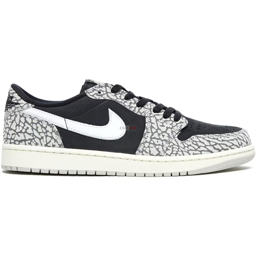 Air Jordan 1 Retro Low OG ''Black Cement''