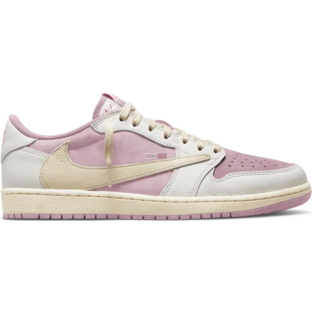 Travis Scott x Air Jordan 1 Low OG SP ''Sail Shy Pink''