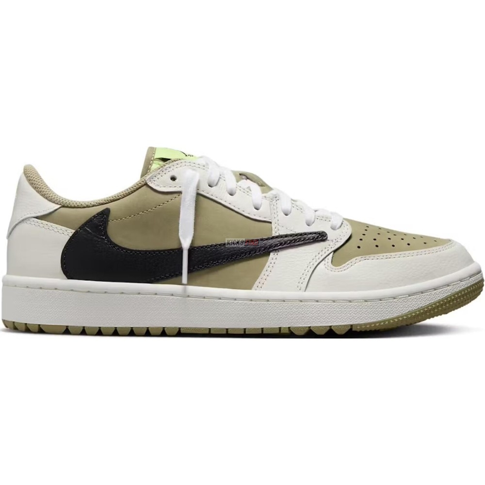 Travis Scott x Air Jordan 1 Low Golf ''Neutral Olive''