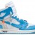 Off-White x Air Jordan 1 Retro High OG 'UNC'