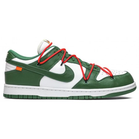 Off-White x Dunk Low 'Pine Green'