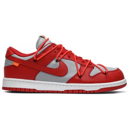 Off-White x Dunk Low 'University Red'