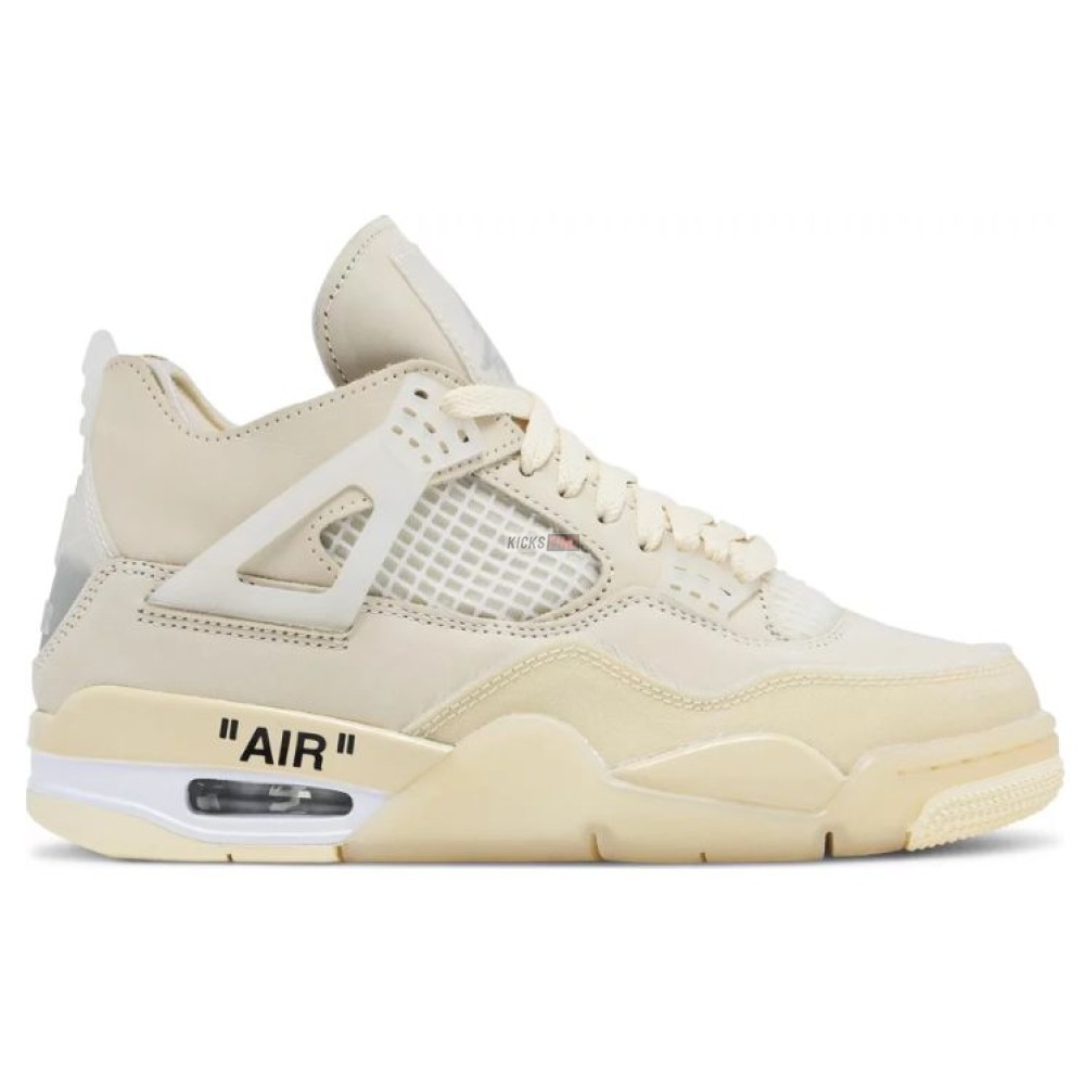 Off-White x Wmns Air Jordan 4 SP ''Sail''