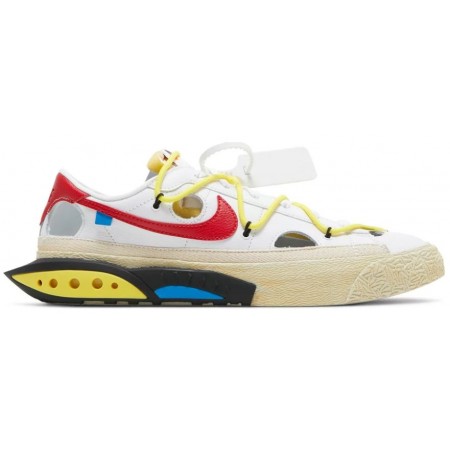 Off-White x Blazer Low 'White University Red'