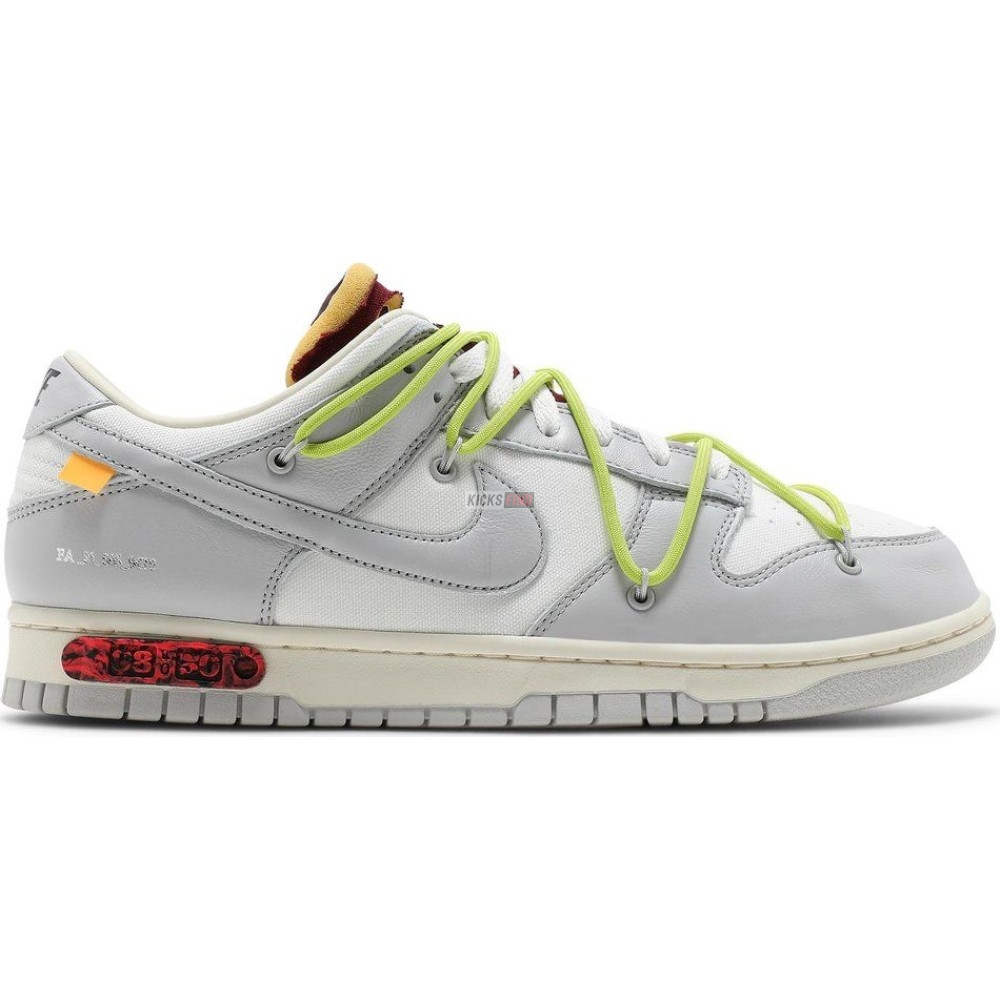 Off-White x Dunk Low ''Lot 08 of 50''