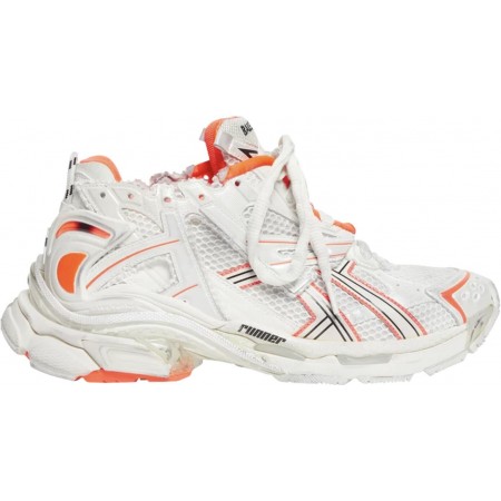 Balenciag* Runner Sneaker 'Eggshell Neon Orange'