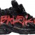 Balenciag* Runner Sneaker 'Graffiti - Black Red'