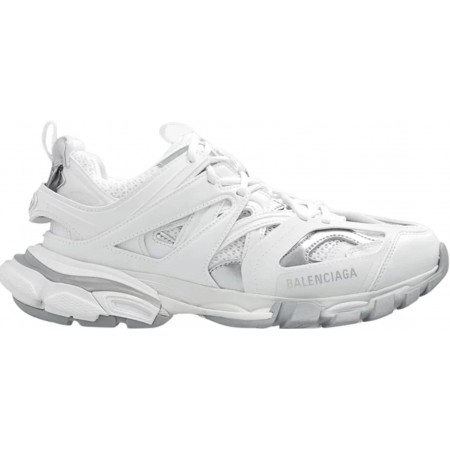 Balenciag* Wmns Track Sneaker 'White Silver'