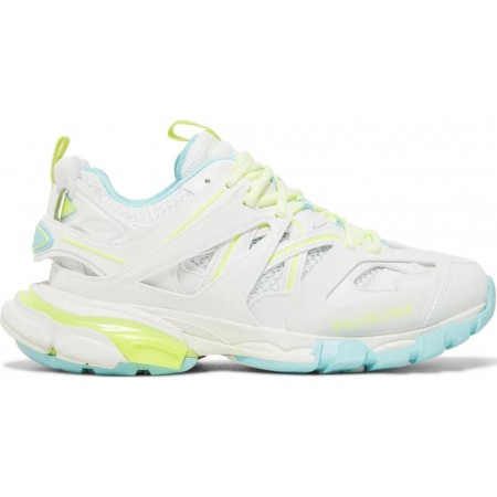 Balenciag* Wmns Track Sneaker 'White Neon Yellow'