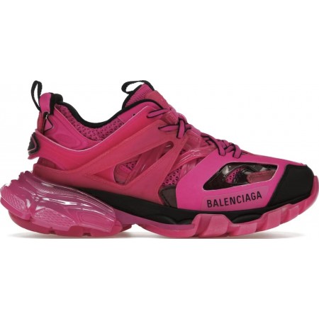 Balenciag* Wmns Track Sneaker 'Clear Sole - Dark Pink'