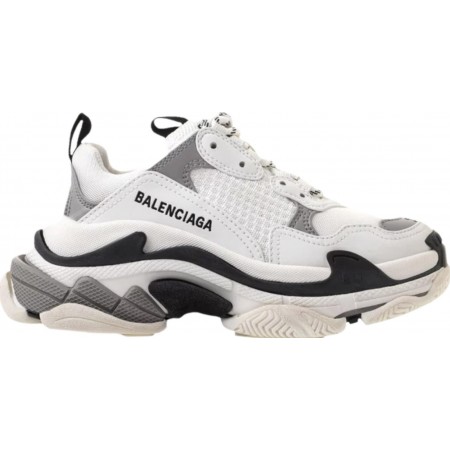 Balenciag* Wmns Triple S 'White Grey'