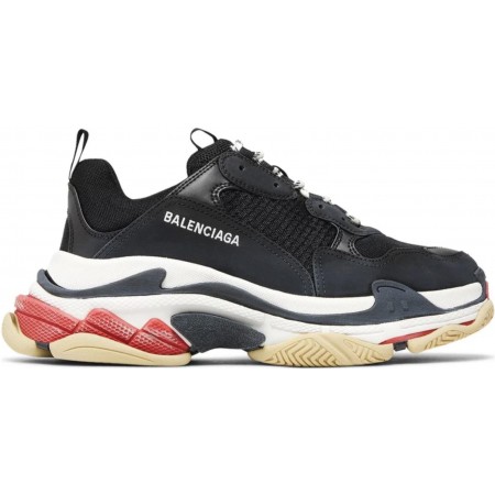 Balenciag* Triple S Sneaker 'Black Red'