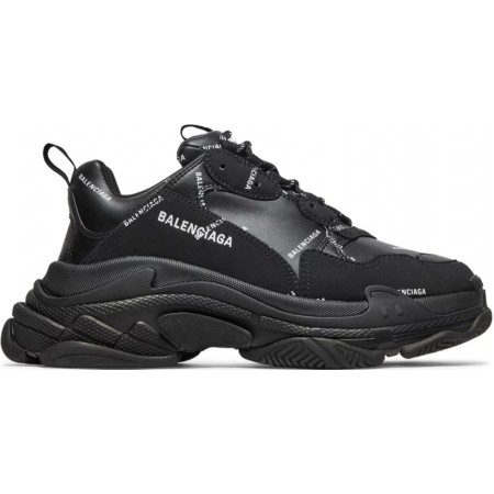 Balenciag* Triple S Sneaker 'Allover Logo - Black'