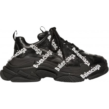 Balenciag* Triple S Sneaker 'Logotype - Black'