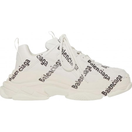 Balenciag* Triple S Sneaker 'Logotype - White'