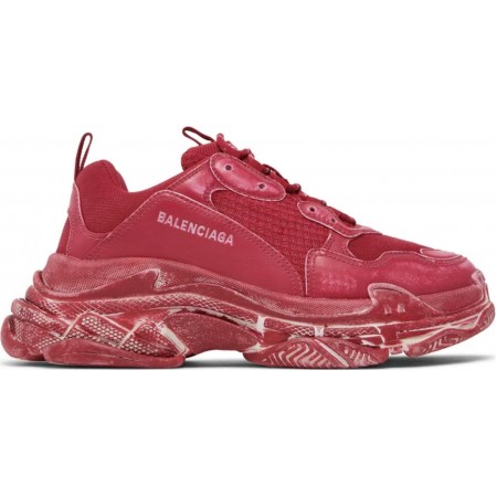 Balenciag* Triple S Sneaker 'Dark Red'