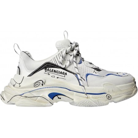 Balenciag* Triple S Sneaker 'Sketch - White'