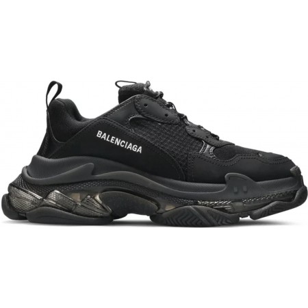 Balenciag* Triple S Sneaker 'Clear Sole - Black'