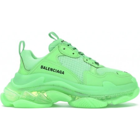 Balenciag* Triple S Sneaker 'Fluorescent Green'