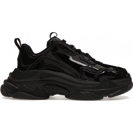 Balenciag* Triple S Sneaker 'Black Patent'