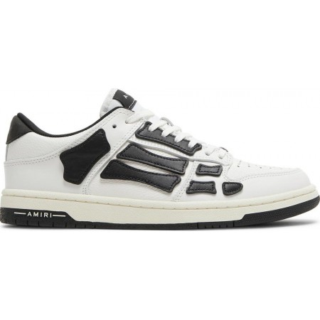 Amiri Skel Top Low 'White Black'