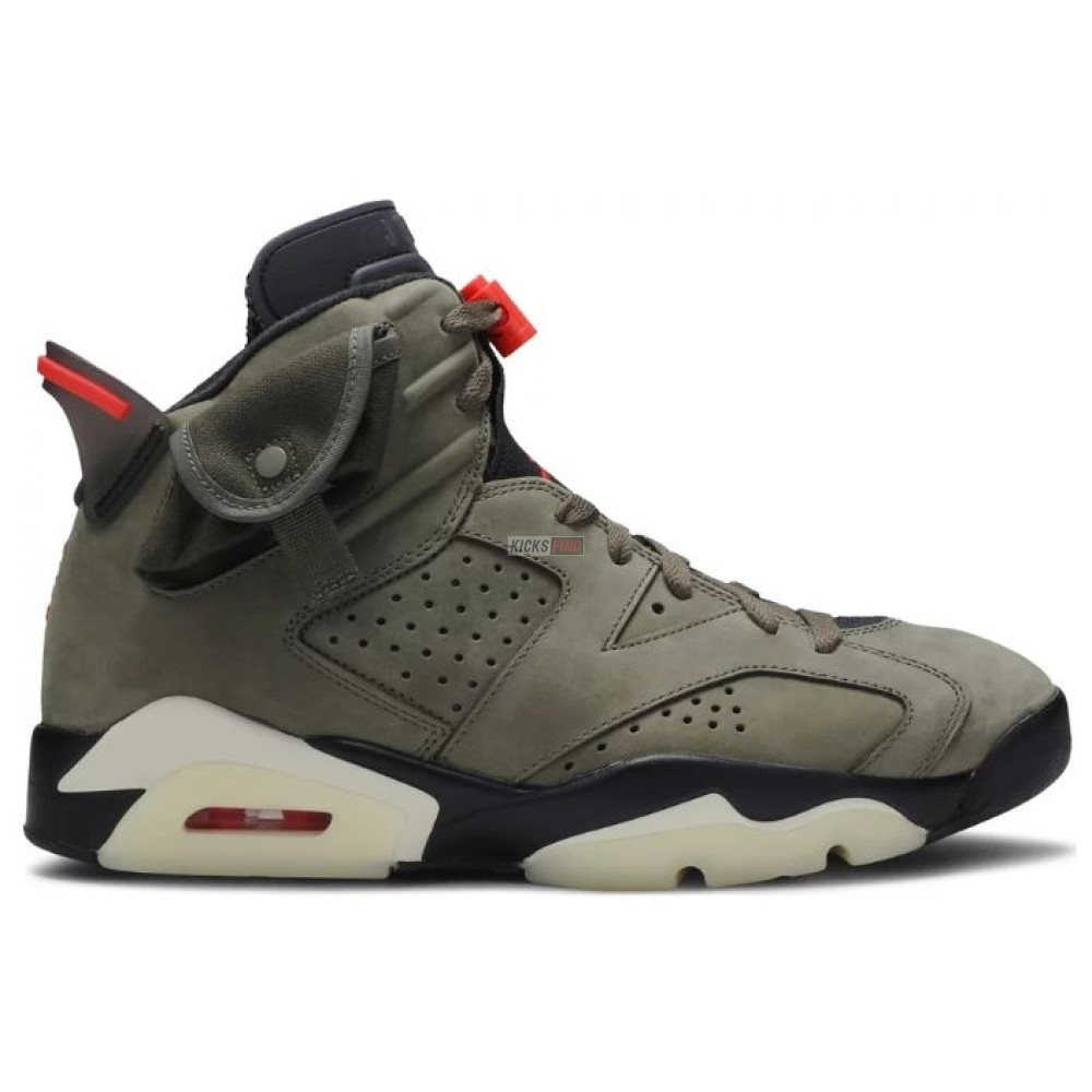 Travis Scott x Air Jordan 6 Retro ''Olive''