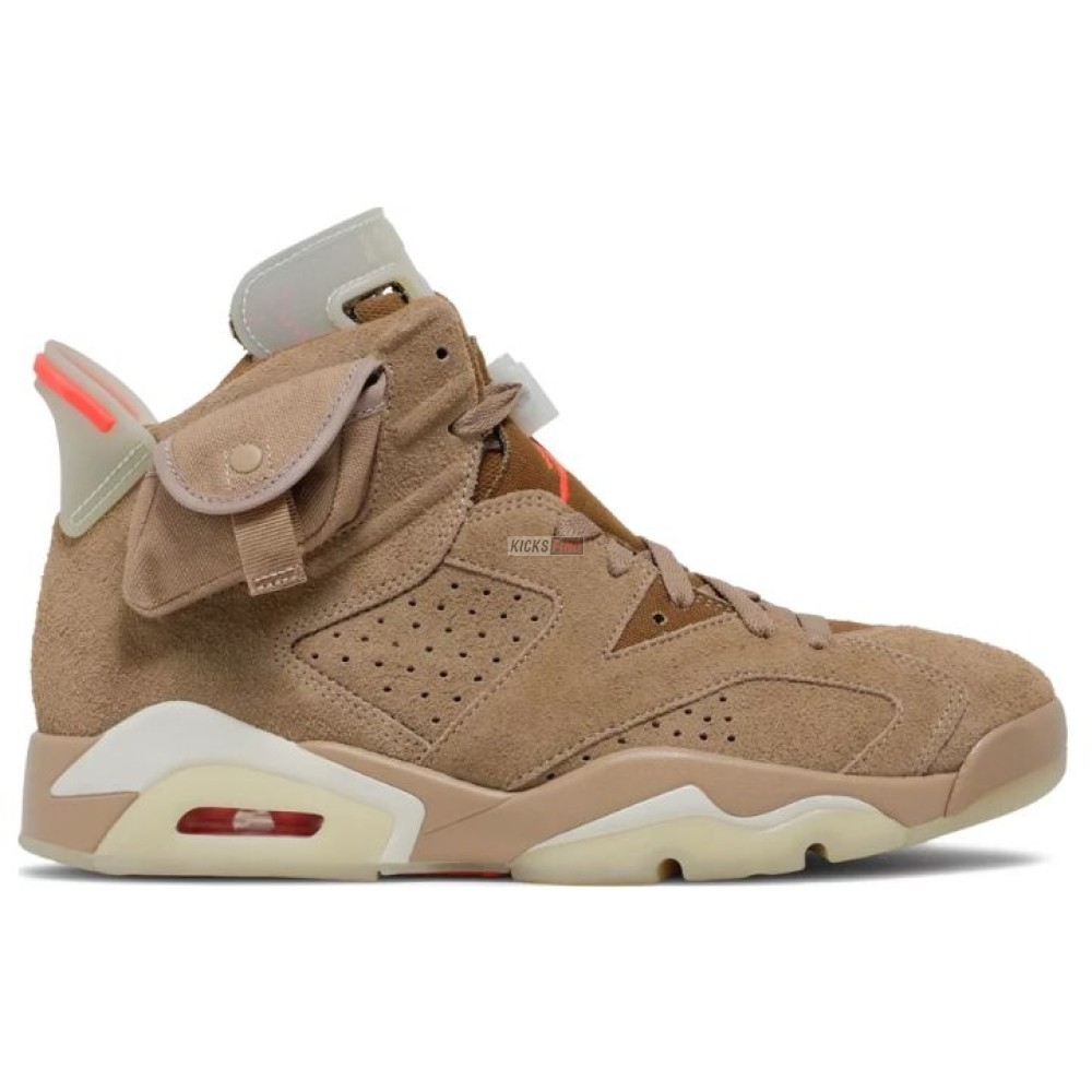 Travis Scott x Air Jordan 6 Retro ''British Khaki''