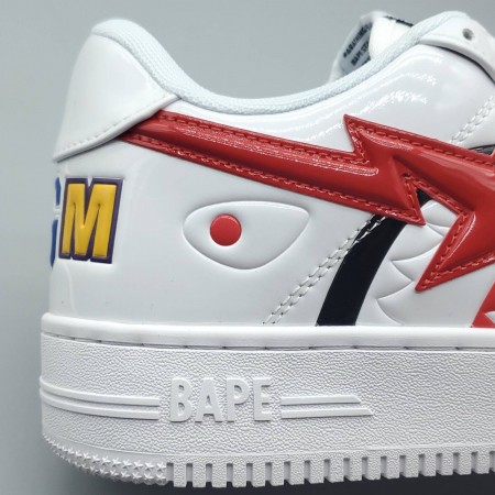 Bapesta Low M2 'Shark Face - White'