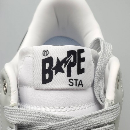 Bapesta Low M2 'White Grey'