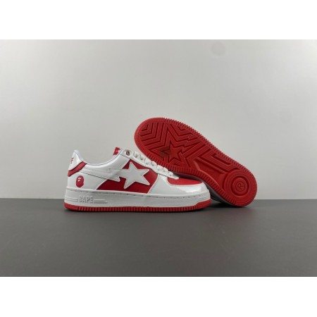 Bapesta #6 'Patent Leather Pack - Red'