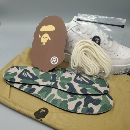 OVO x Bapesta 'White'