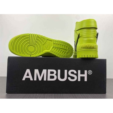 AMBUSH x Dunk High 'Flash Lime'