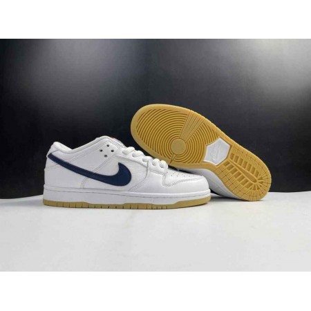 Dunk Low Pro ISO SB 'Orange Label - White Navy'