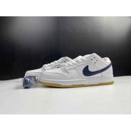 Dunk Low Pro ISO SB 'Orange Label - White Navy'