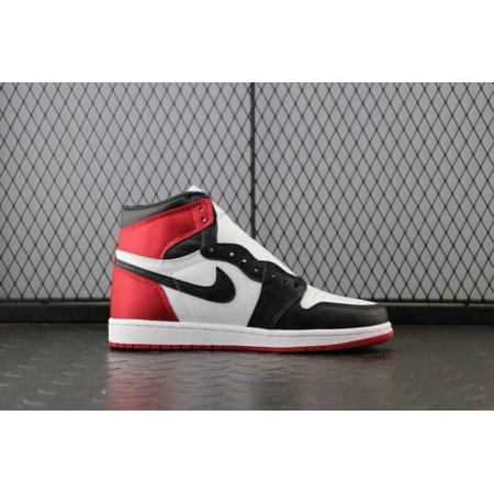 Wmns Air Jordan 1 Retro High 'Satin Black Toe'