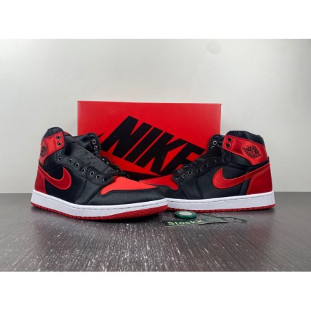 Wmns Air Jordan 1 Retro High OG 'Satin Bred' 2023