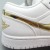 Wmns Air Jordan 1 Retro Low 'White Metallic Gold'