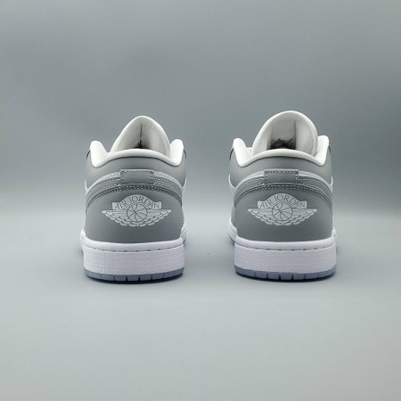 Wmns Air Jordan 1 Low 'White Wolf Grey'