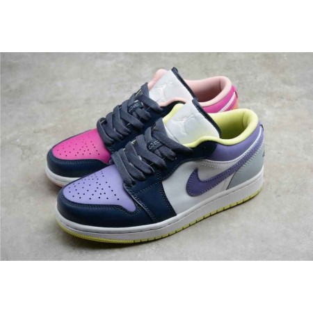 Wmns Air Jordan 1 Low SE 'Mismatched - Purple Magenta'