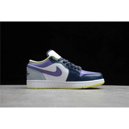 Wmns Air Jordan 1 Low SE 'Mismatched - Purple Magenta'