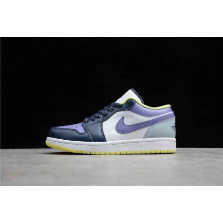 Wmns Air Jordan 1 Low SE 'Mismatched - Purple Magenta'