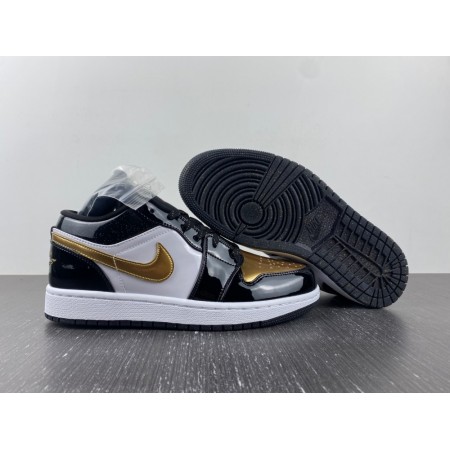 Air Jordan 1 Low SE GS 'Gold Toe'