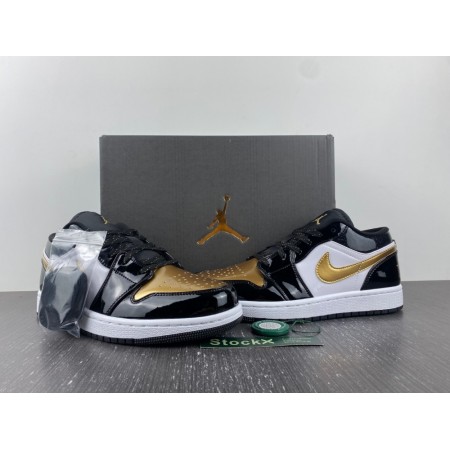 Air Jordan 1 Low SE GS 'Gold Toe'